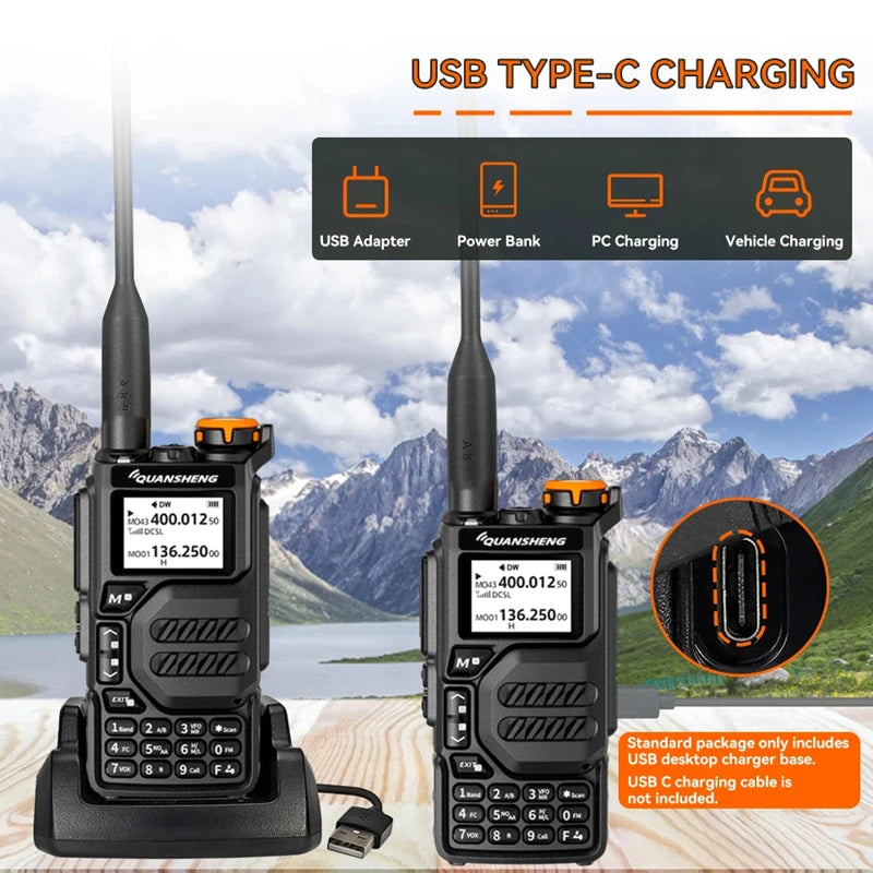 Walkie-Talkie de largo alcance para emergencias
