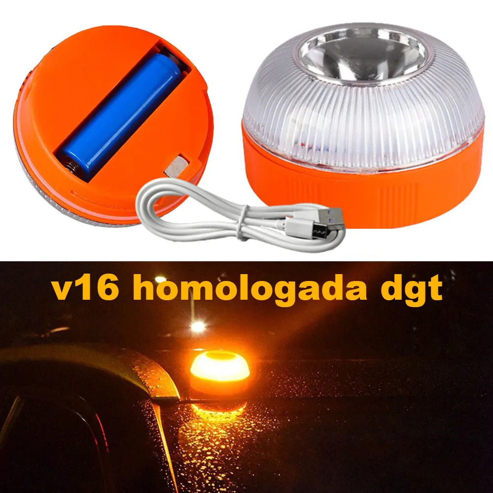 Luz de emergencia LED para coche